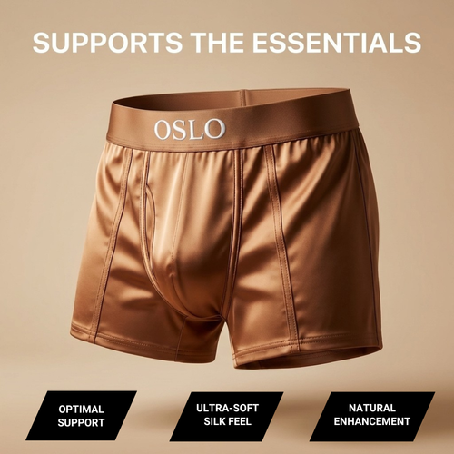 Premium Silk Boxers Designed for Real Male Bodies